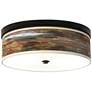 Embracing Change Giclee Energy Efficient Bronze Ceiling Light