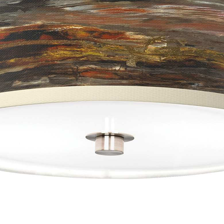 Image 3 Embracing Change Giclee Nickel 10 1/4" Wide Ceiling Light more views