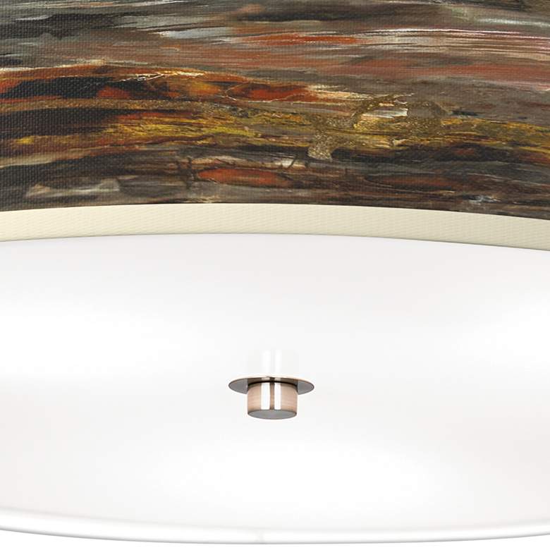 Image 3 Embracing Change Giclee Nickel 20 1/4 inch Wide Ceiling Light more views