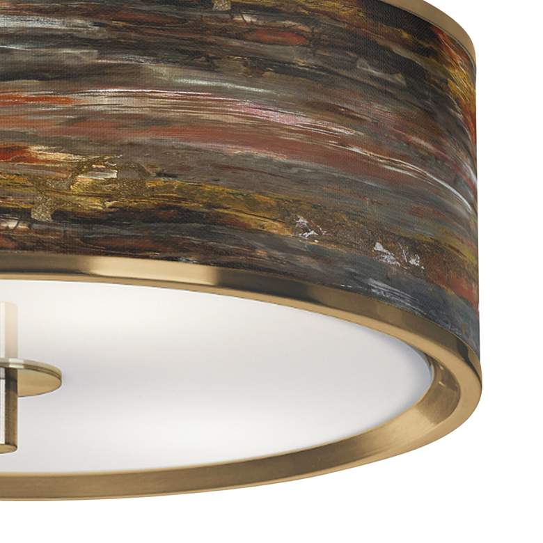 Image 3 Embracing Change Gold 14 inch Wide Ceiling Light more views