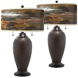 Image1 of Embracing Change Zoey Oil-Rubbed Bronze Table Lamps Set of 2