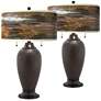 Embracing Change Zoey Oil-Rubbed Bronze Table Lamps Set of 2