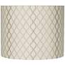 Embroidered Hourglass Lamp Shade 14x14x11 (Spider)