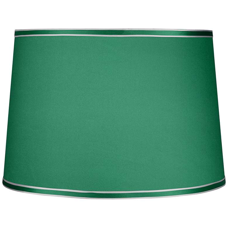 Image 1 Emerald Green Hardback Lamp Shade 14x16x11 (Spider)