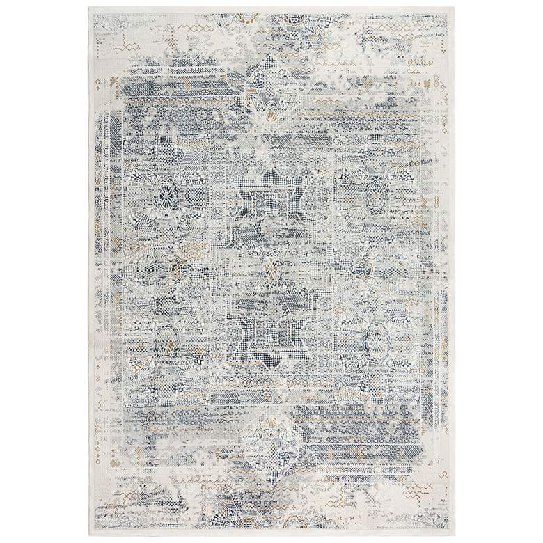 Image 2 Emerge EMG927 5'3"x7'6" Stone and Beige Rectangular Area