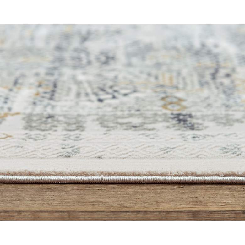 Image 5 Emerge EMG927 5'3"x7'6" Stone and Beige Rectangular Area more views