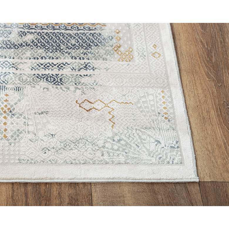 Image 6 Emerge EMG927 5'3"x7'6" Stone and Beige Rectangular Area more views