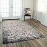 1_Emerge EMG929 5'3"x7'6" Gray Medallion Rectangular Area R