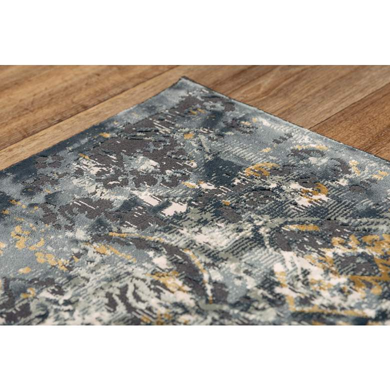 Image 4 Emerge EMG929 5'3"x7'6" Gray Medallion Rectangular Area R more views