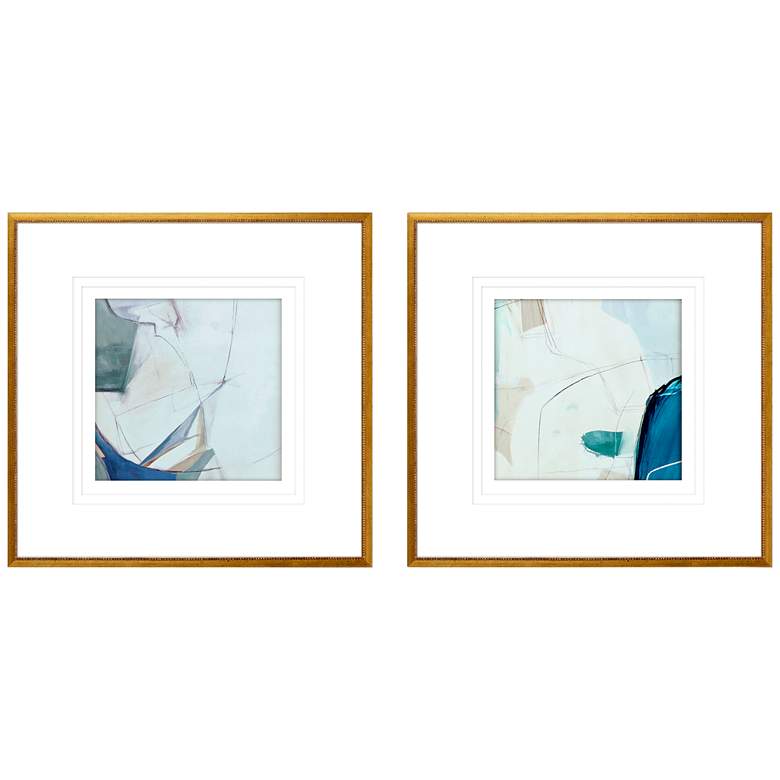 Image 3 Emerging 25"W x 25"H Framed Art Set of 2
