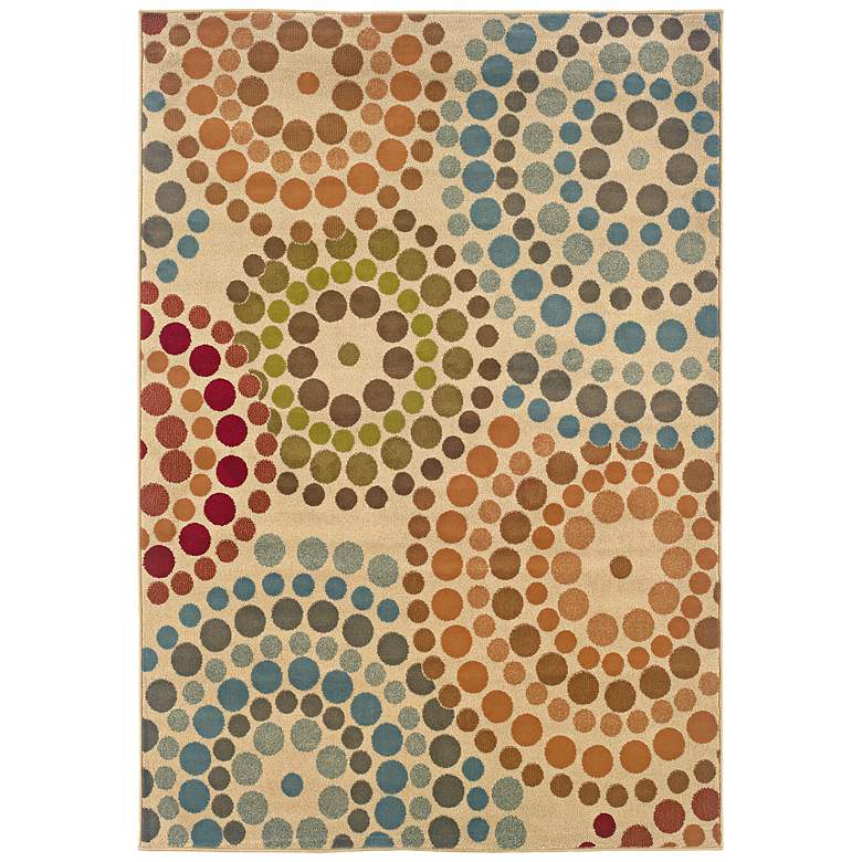 Image 1 Emerson Collection Color Burst 5&#39;x7&#39;6 inch Area Rug