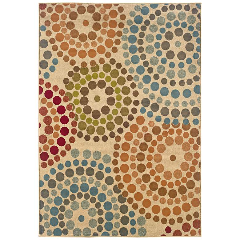 Image 1 Emerson Collection Color Burst 5'x7'6" Area Rug
