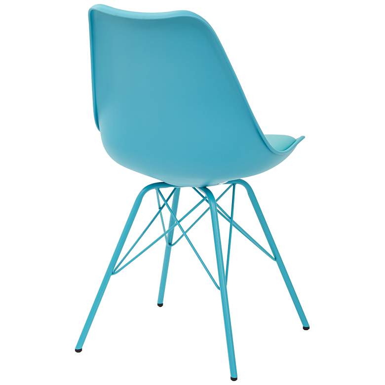 Image 3 Emerson Teal Armless Side Chair more views