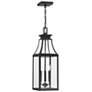 1_Emery 3-Light Outdoor Hanging Lantern in Matte Black