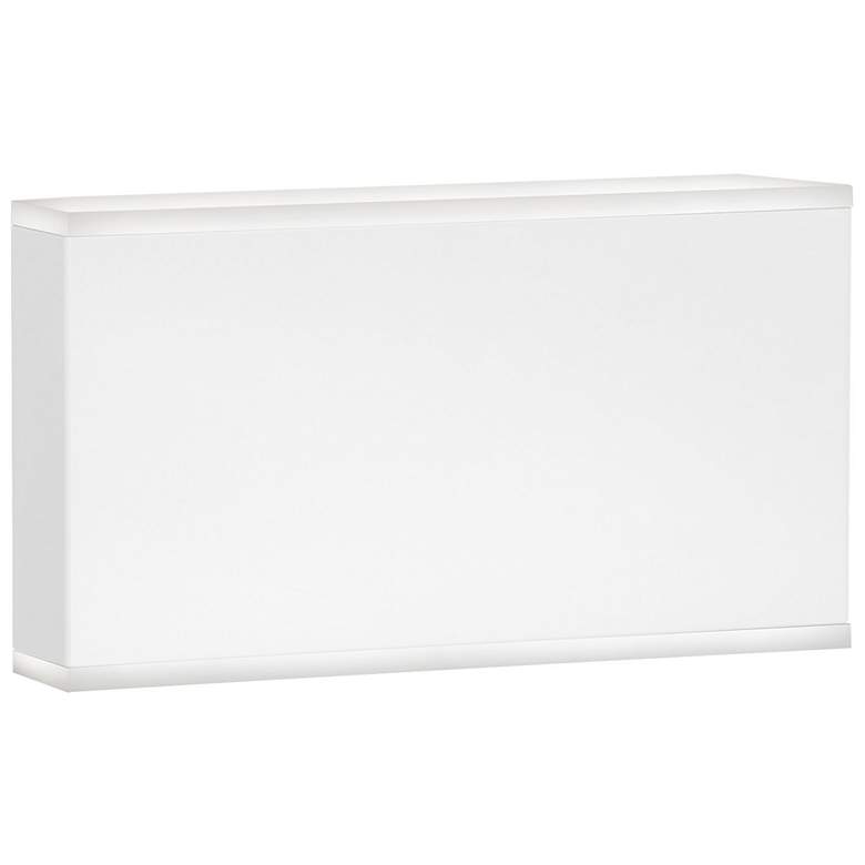 Image 1 Emery 5" High Matte White 20W LED Wall Sconce