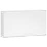 Emery 5" High Matte White 20W LED Wall Sconce