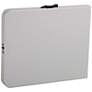 Thumbnail2 of Emery 72" Wide Gray Center Fold Outdoor Multi-Purpose Table more views