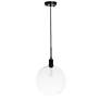6_Emett 1 Lt Black And Clear Glass Pendant more views