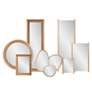 5_Emil Bleached Oak 24" x 40" Rectangular Vanity Wall Mirror more views