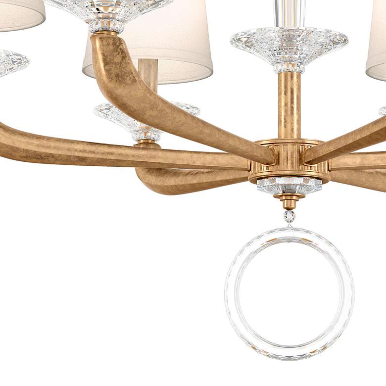 Image 3 Emilea 22.5"H x 30.5"W 6-Light Crystal Chandelier in French Gold more views