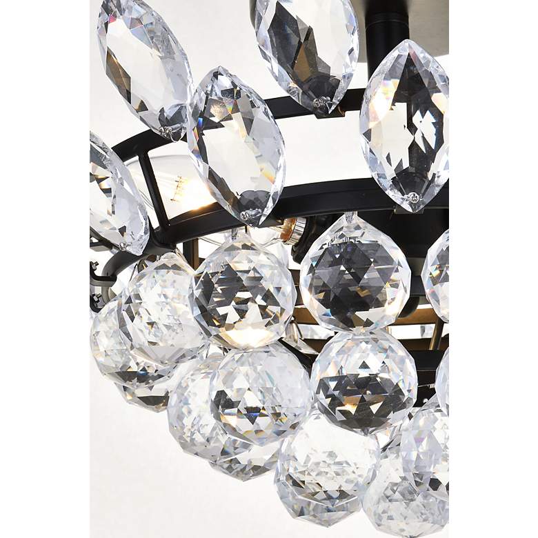 Image 6 Emilia 14" Flush Mount In Black more views