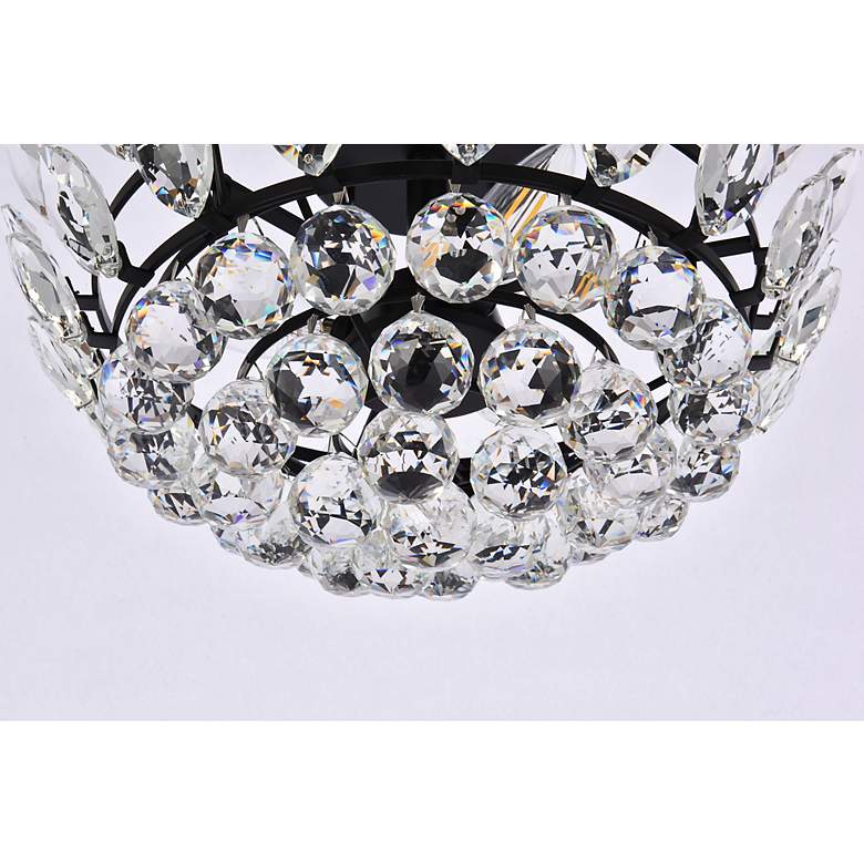 Image 5 Emilia 16" Flush Mount In Black more views