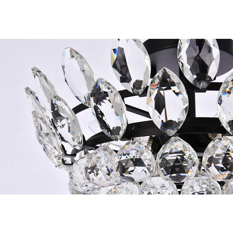 Image 6 Emilia 16" Flush Mount In Black more views