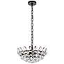2_Emilia 16" Wide Black Bowl Pendant Light