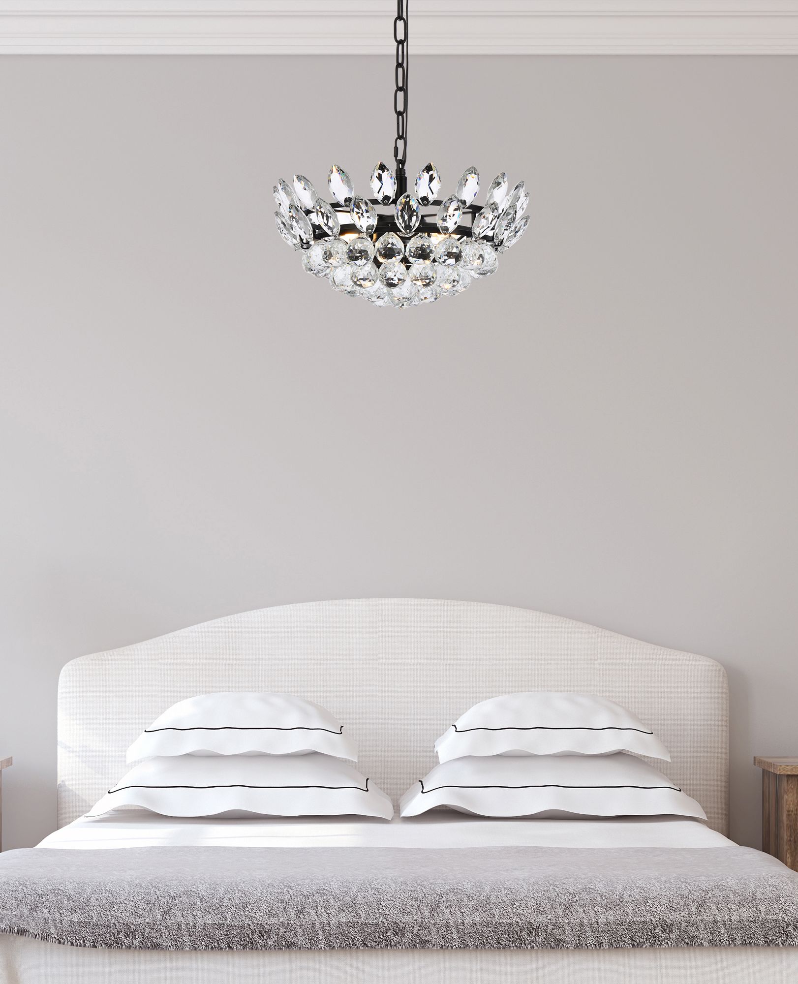 Image 3 Emilia 16" Wide Black Bowl Pendant Light more views