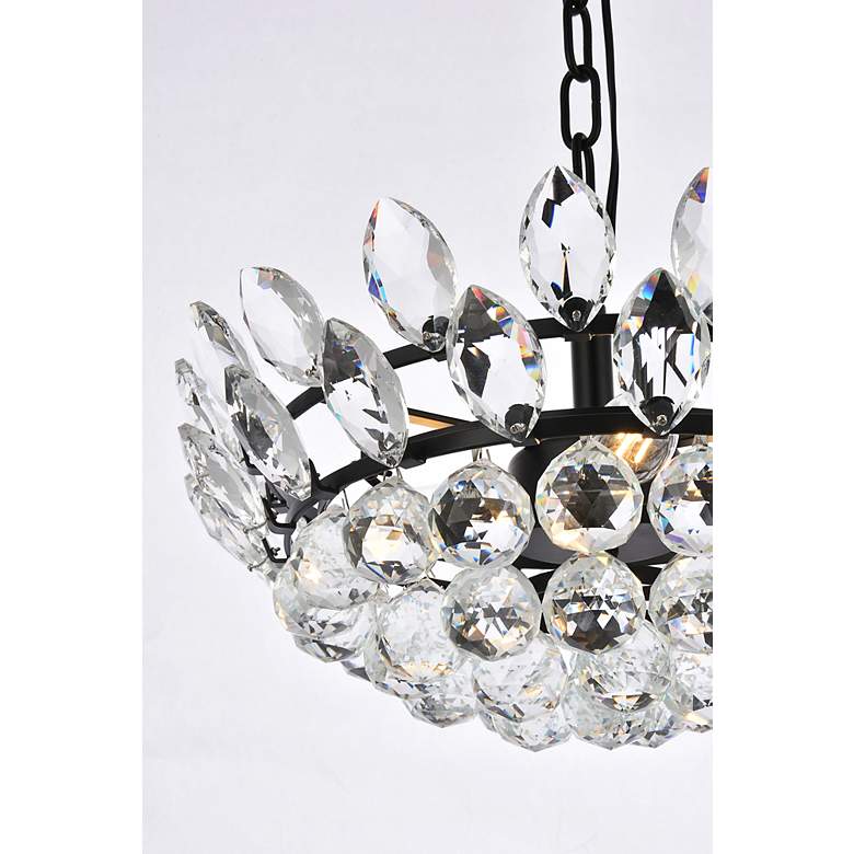 Image 6 Emilia 16" Wide Black Bowl Pendant Light more views