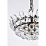 6_Emilia 16" Wide Black Bowl Pendant Light more views