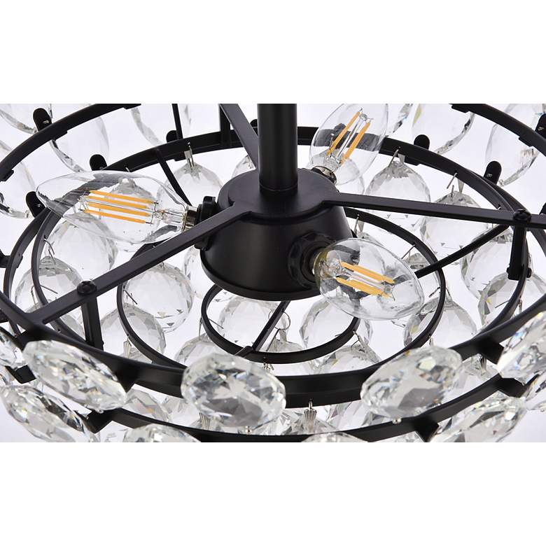 Image 7 Emilia 16" Wide Black Bowl Pendant Light more views