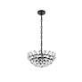 Emilia 16" Wide Black Bowl Pendant Light