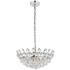 Emilia 18" Wide Chrome Bowl Pendant Light