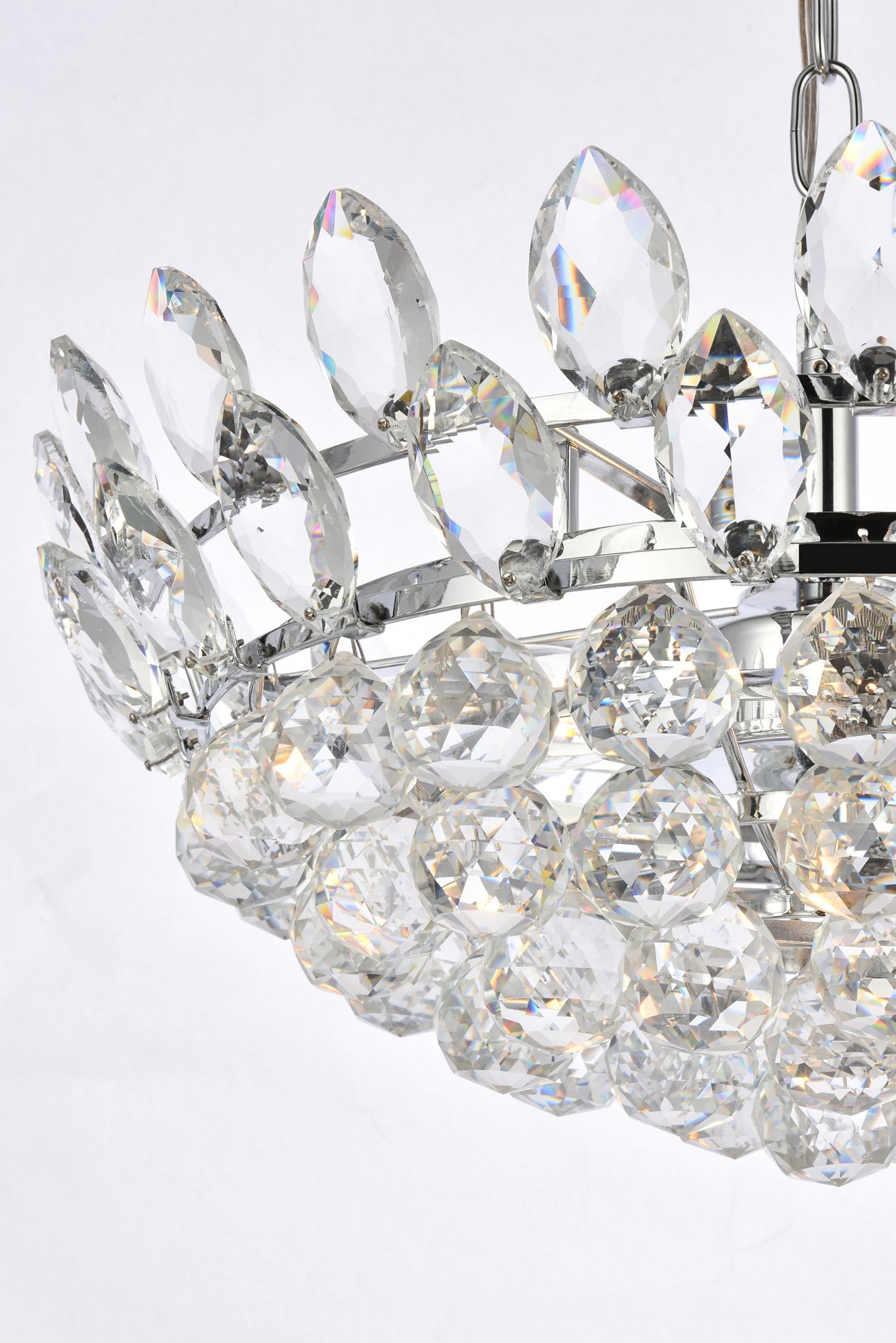 Image 6 Emilia 18" Wide Chrome Bowl Pendant Light more views