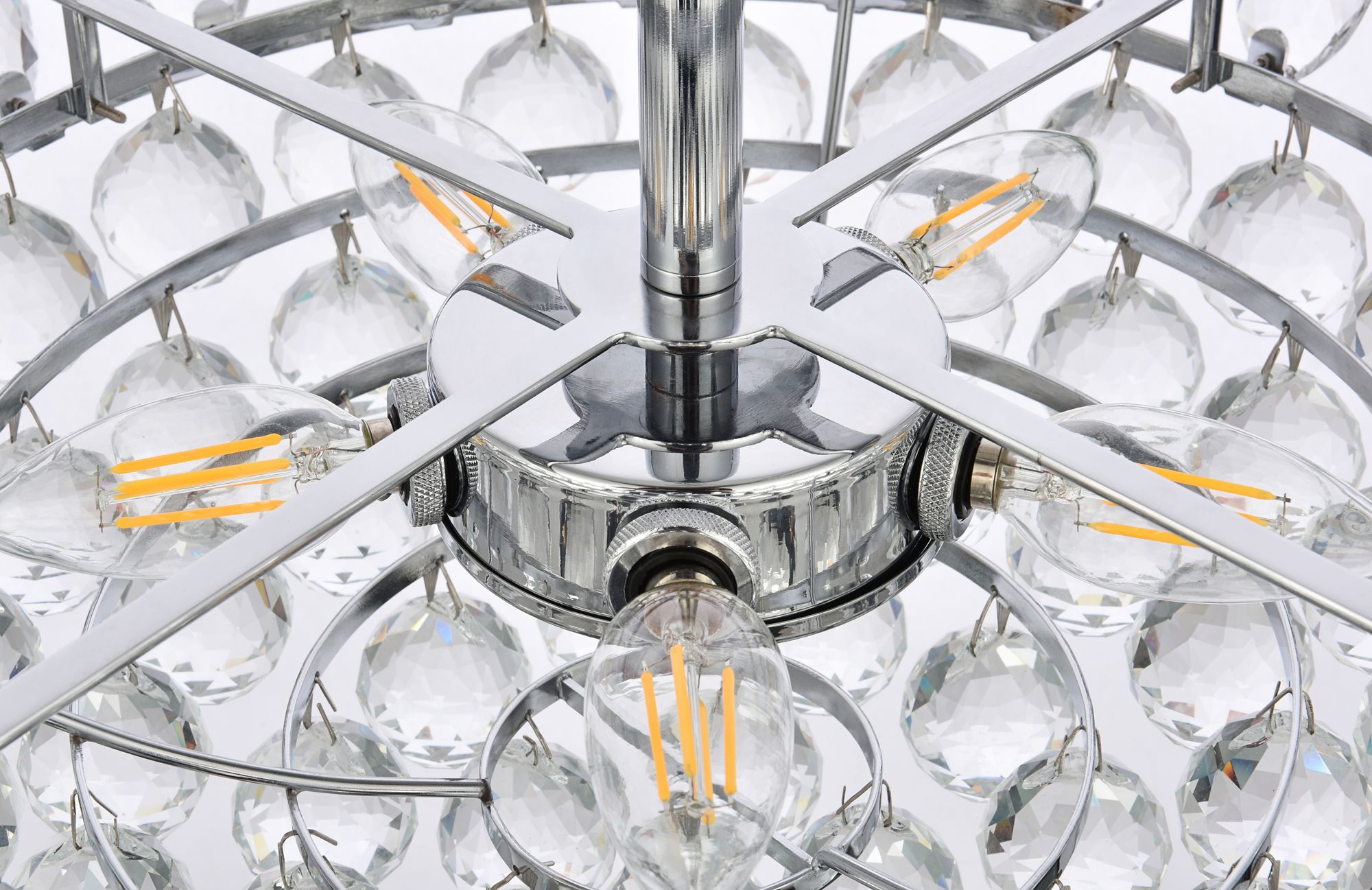 Image 7 Emilia 18" Wide Chrome Bowl Pendant Light more views