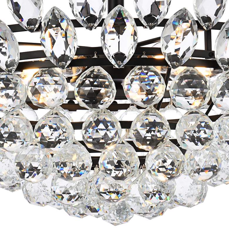 Image 4 Emilia 20" Wide Black Ceiling Light more views