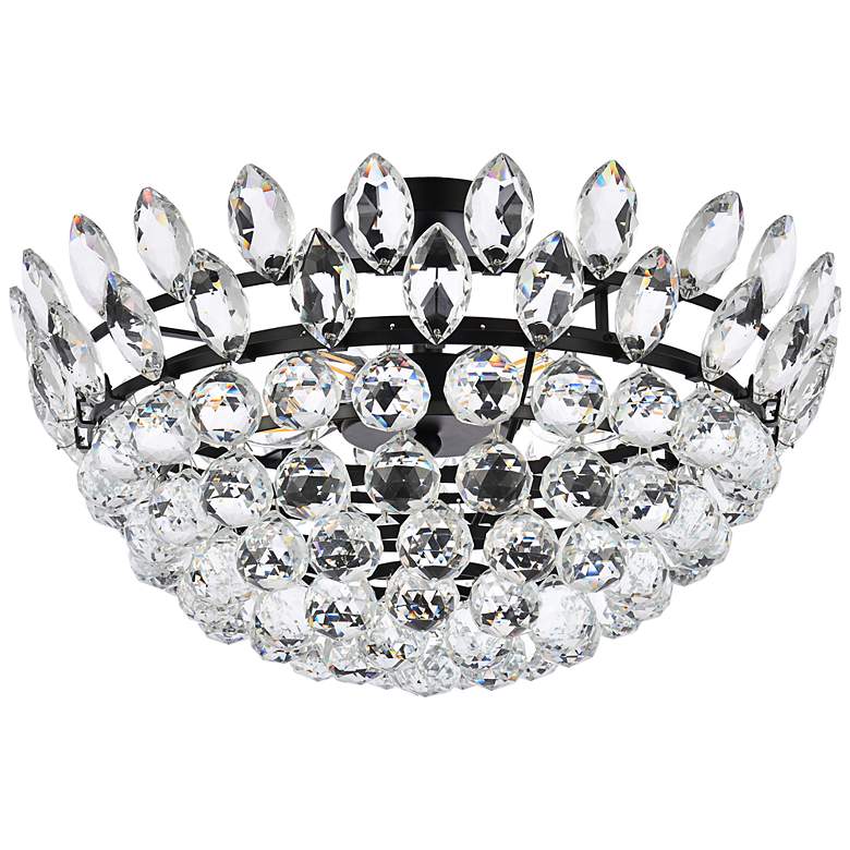 Image 5 Emilia 20" Wide Black Ceiling Light more views