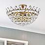 Thumbnail2 of Emilia 20"W Brass and Clear Crystal 5-Light Ceiling Light