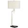 Emilia Polished Nickel Table Lamp