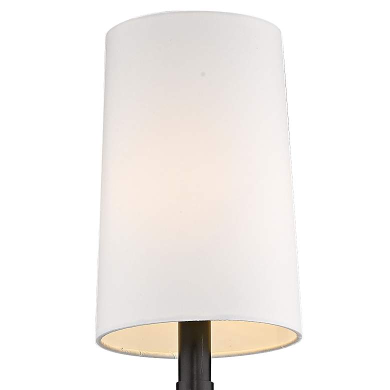 Image 2 Emily 26" High Matte Black Wall Sconce more views