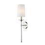 3_Emily 26" High Polished Nickel Wall Sconce more views