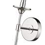 4_Emily 26" High Polished Nickel Wall Sconce more views