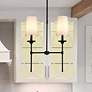 1_Emily by Z-Lite Matte Black 2 Light Island Pendant