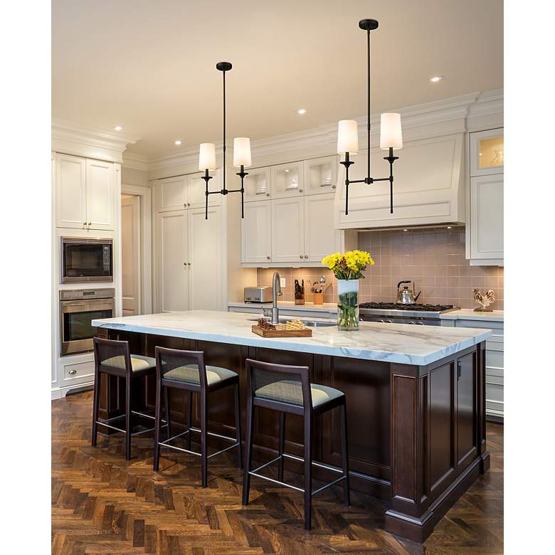 Image 3 Emily by Z-Lite Polished Nickel 2 Light Island Pendant more views