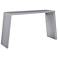 Emily High-Gloss Gray Lacquer Console Table