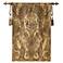 Eminence Fleur-de-lis Gold 70" High Wall Tapestry