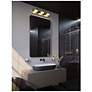 2_Emma 24" Wide 3 Light Light Antique Brass LED Vanity Light more views