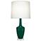Emma 30" High Jungle And Polished Nickel Lucite Accent Lamp