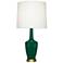 Emma 30" High Jungle And Warm Brass Accent Lamp